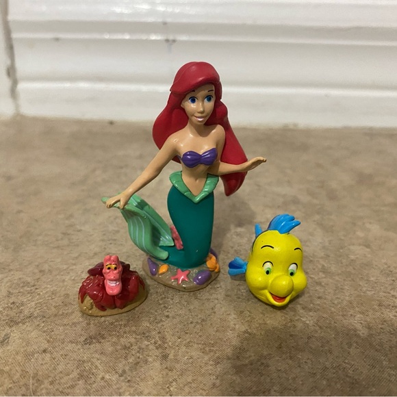 Disney Little Mermaid Complete Figurine Set - Picture 3 of 4